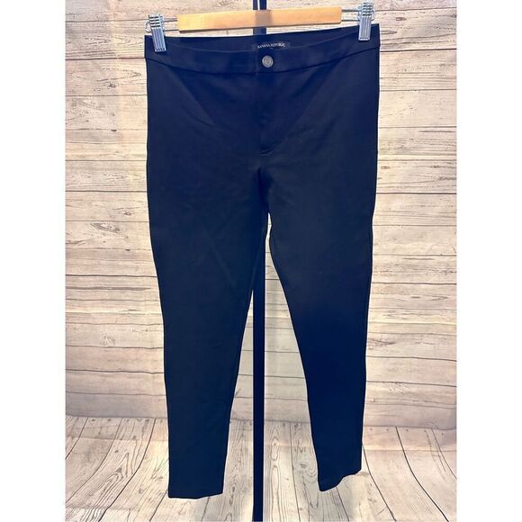 Banana Republic Black Ponte Pants Size 2 NWOT - Picture 2 of 5
